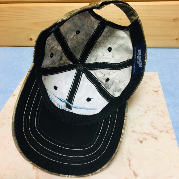 Bush Light BEER 🍺 CAMOUFLAGE Hunting Cap OS NWOT - Picture 4 of 5